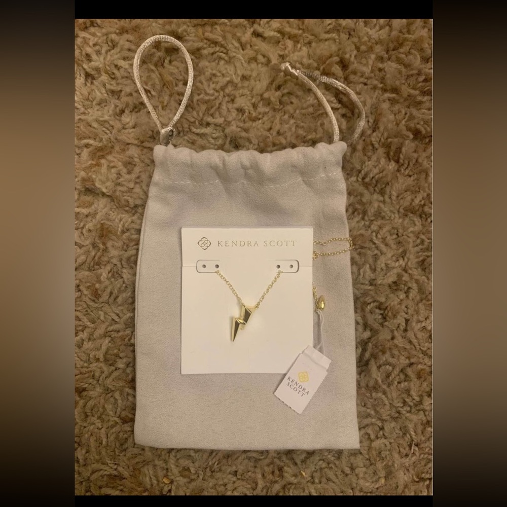 Kendra Scott Lightning Bolt Necklace
